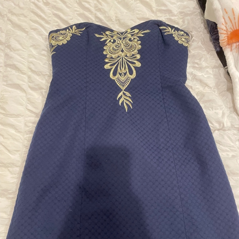 Strapless Lilly Pulitzer dress